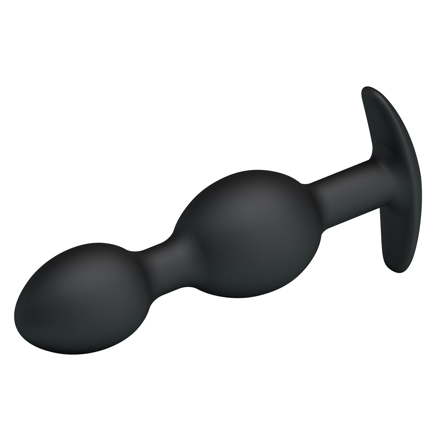 Pretty Love Silicone Anal Balls Butt Plug Black Butt Plugs