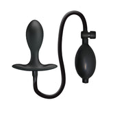 Party Up KEVIN Silicone Inflatable Butt Plug Black Butt Plugs