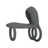 Pretty Love Jammy Master Vibrating Cock Ring Grey Vibrating Cock Rings