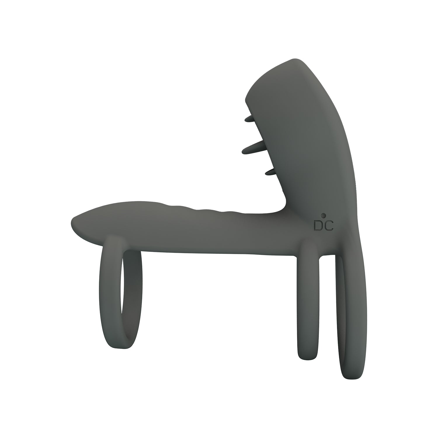 Pretty Love Jammy Master Vibrating Cock Ring Grey Vibrating Cock Rings