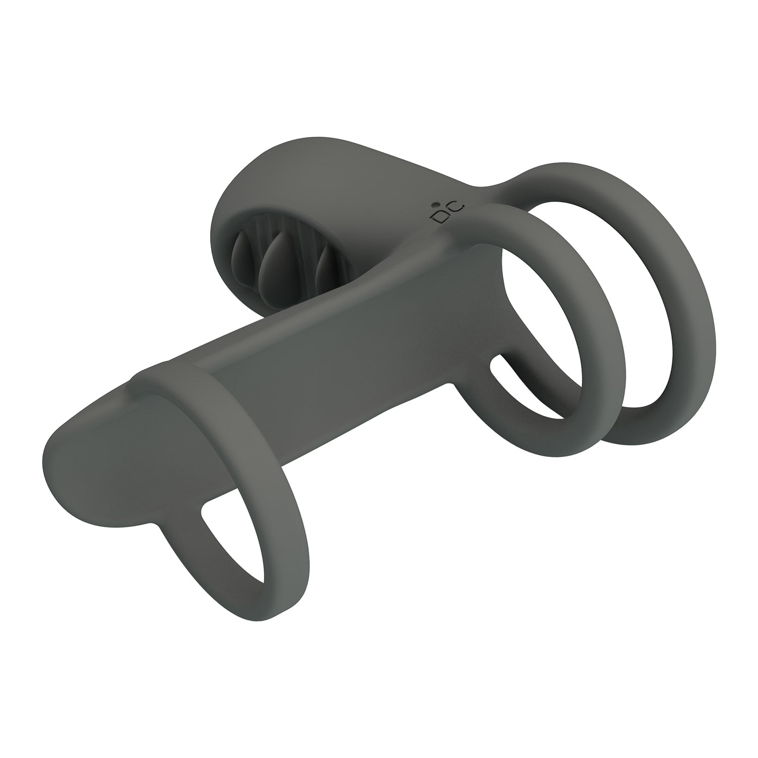 Pretty Love Jammy Master Vibrating Cock Ring Grey Vibrating Cock Rings