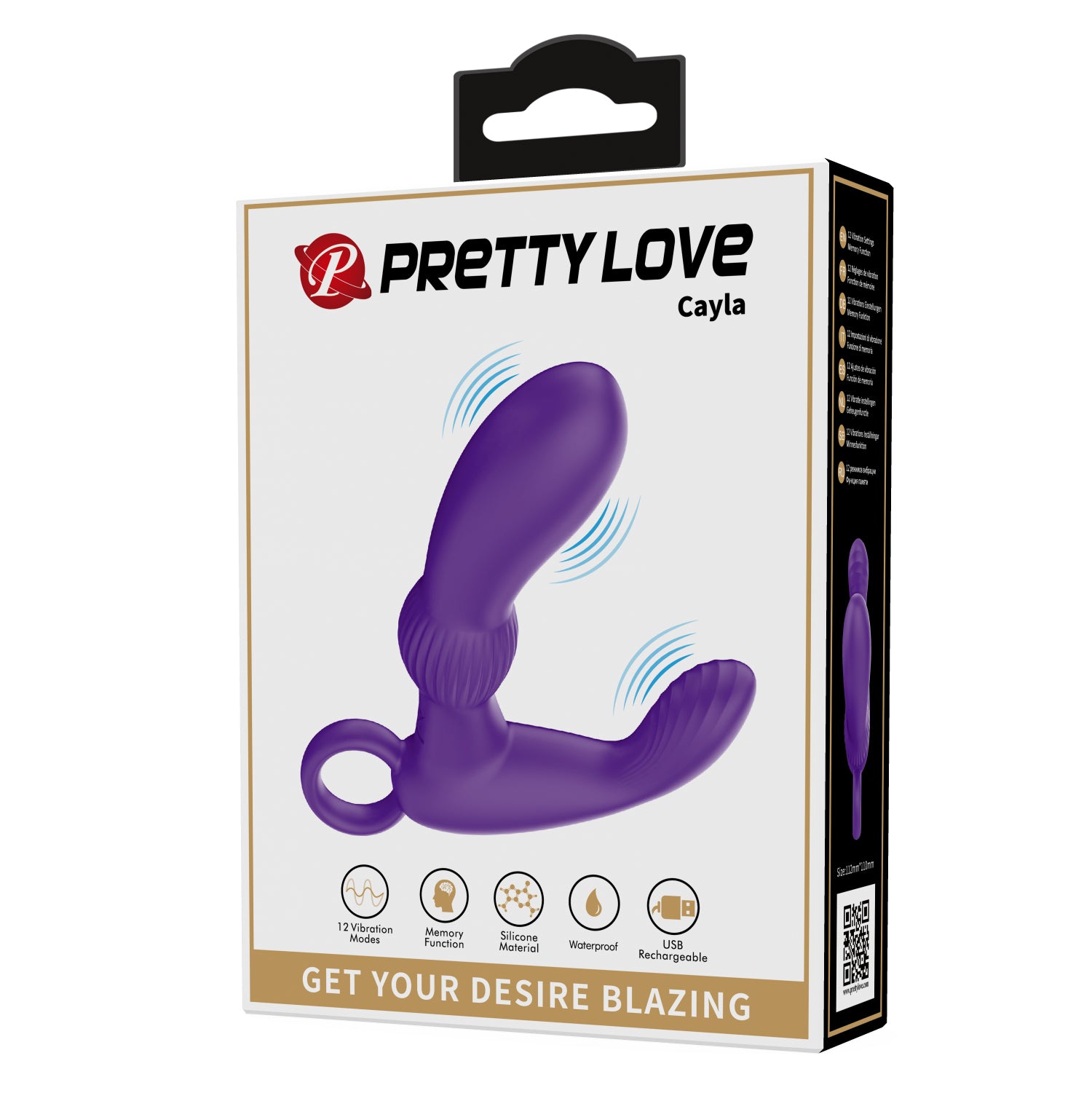 Pretty Love Cayla Rechargeable Prostate Massager Prostate Sex Toys