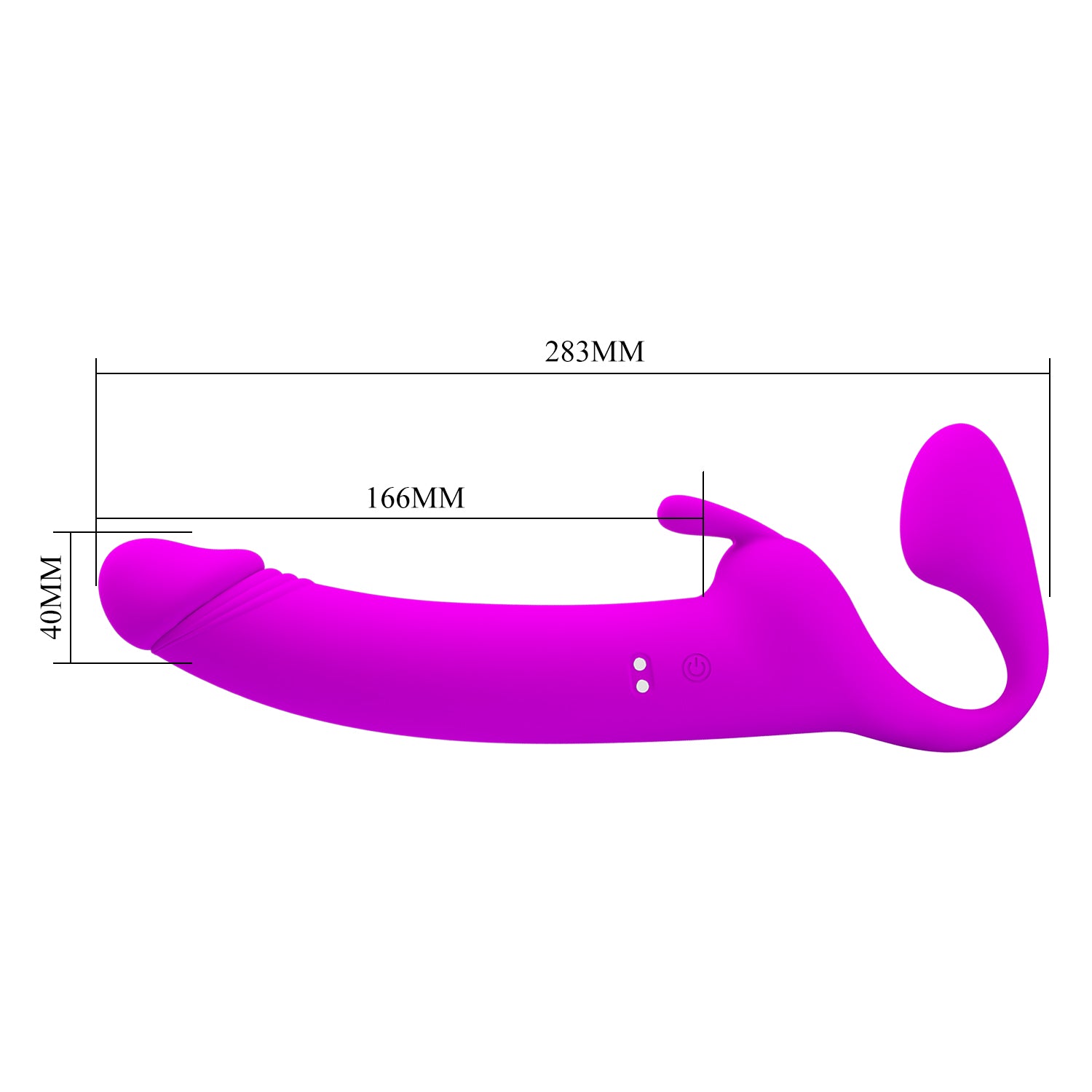 Party Up OLIVER Rechargeable Strapless Strap-On Strap On Sextoys