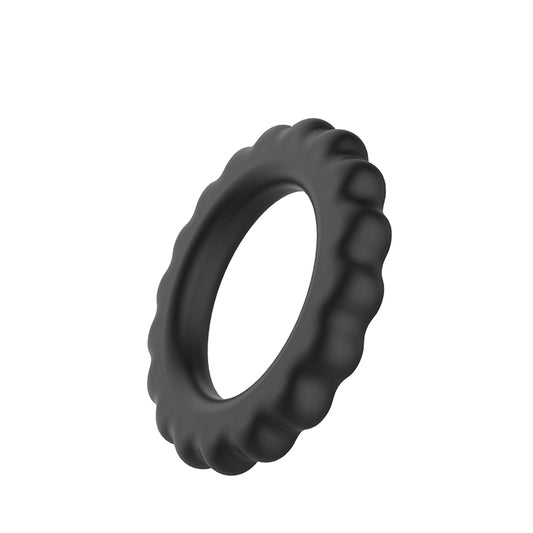 Baile Pretty Love Titan Mens Stretchy Cock Ring Black - Stretchy Cock Rings