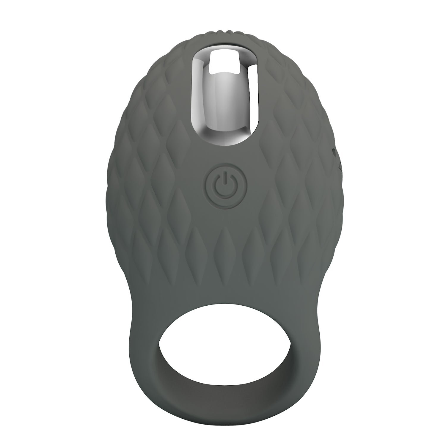 Pretty Love Master Ring Helious Vibrating Cock Ring Grey Vibrating Cock Rings