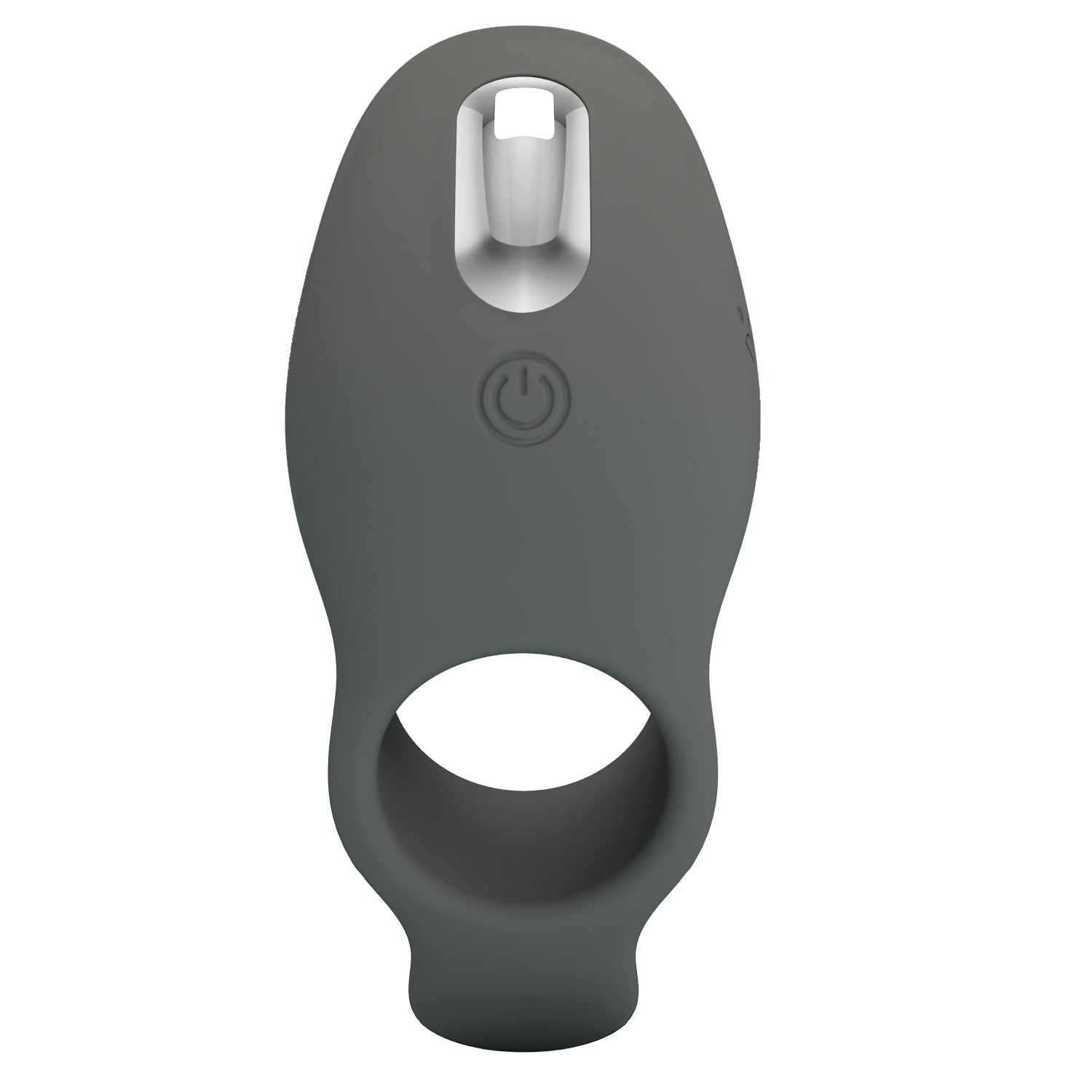 Pretty Love Cumulus Master Ring Erection Enhancer Grey Vibrating Cock Rings