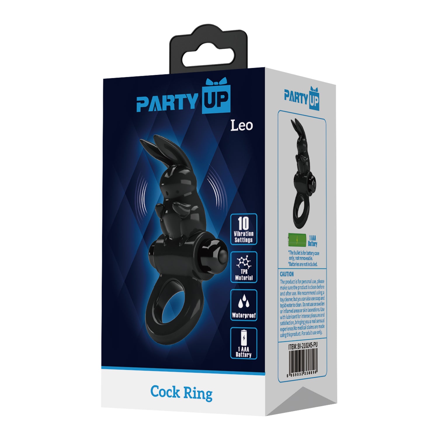 Party Up LARRY Male Vibrating Cock Rings Vibrating Cock Rings