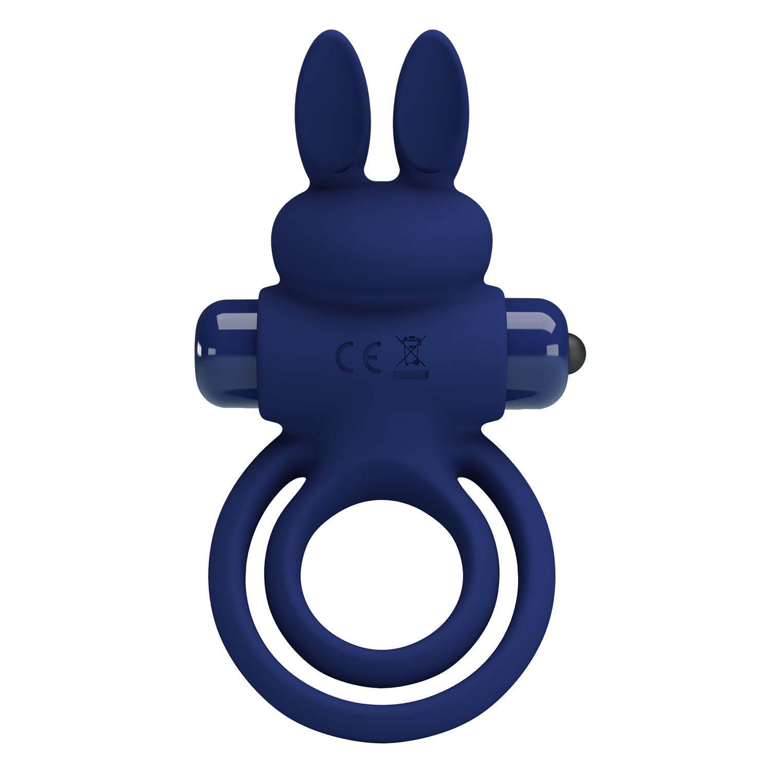 Pretty Love Darey Powerful Vibrating Dick Ring Navy Blue Vibrating Cock Rings