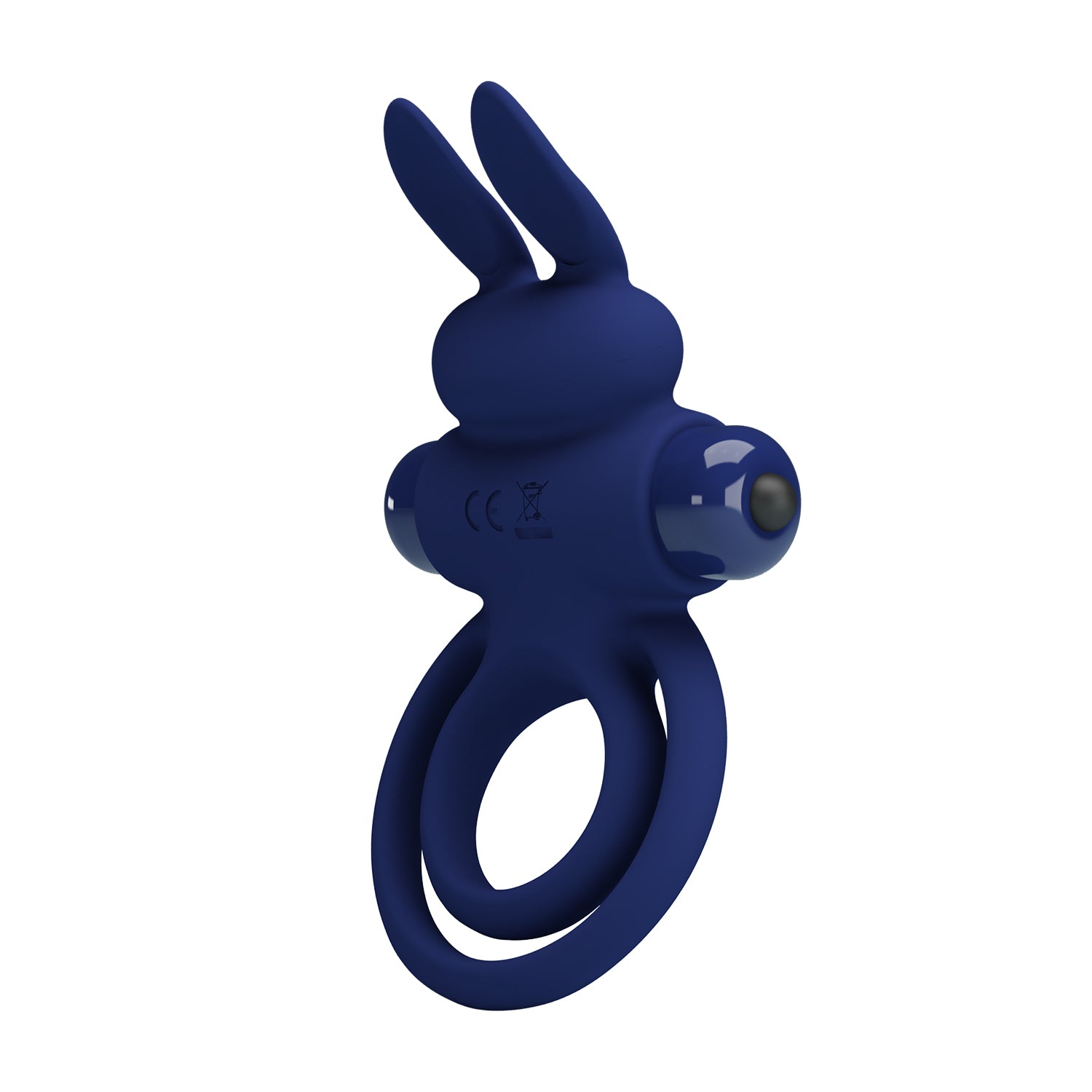 Pretty Love Darey Powerful Vibrating Dick Ring Navy Blue Vibrating Cock Rings