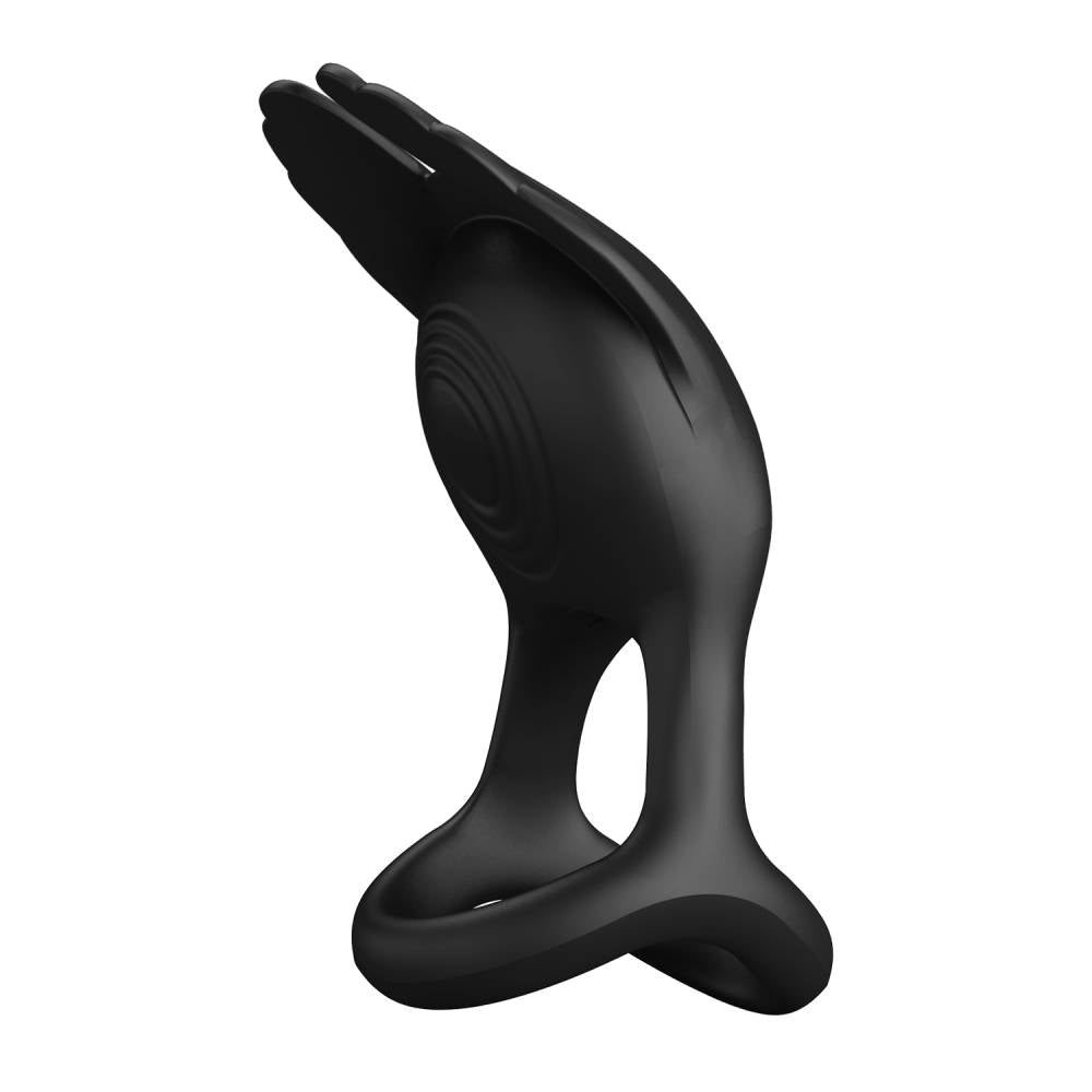 Pretty Love Silas 7 Functions Vibrating Silicone Penis Ring Vibrating Cock Rings