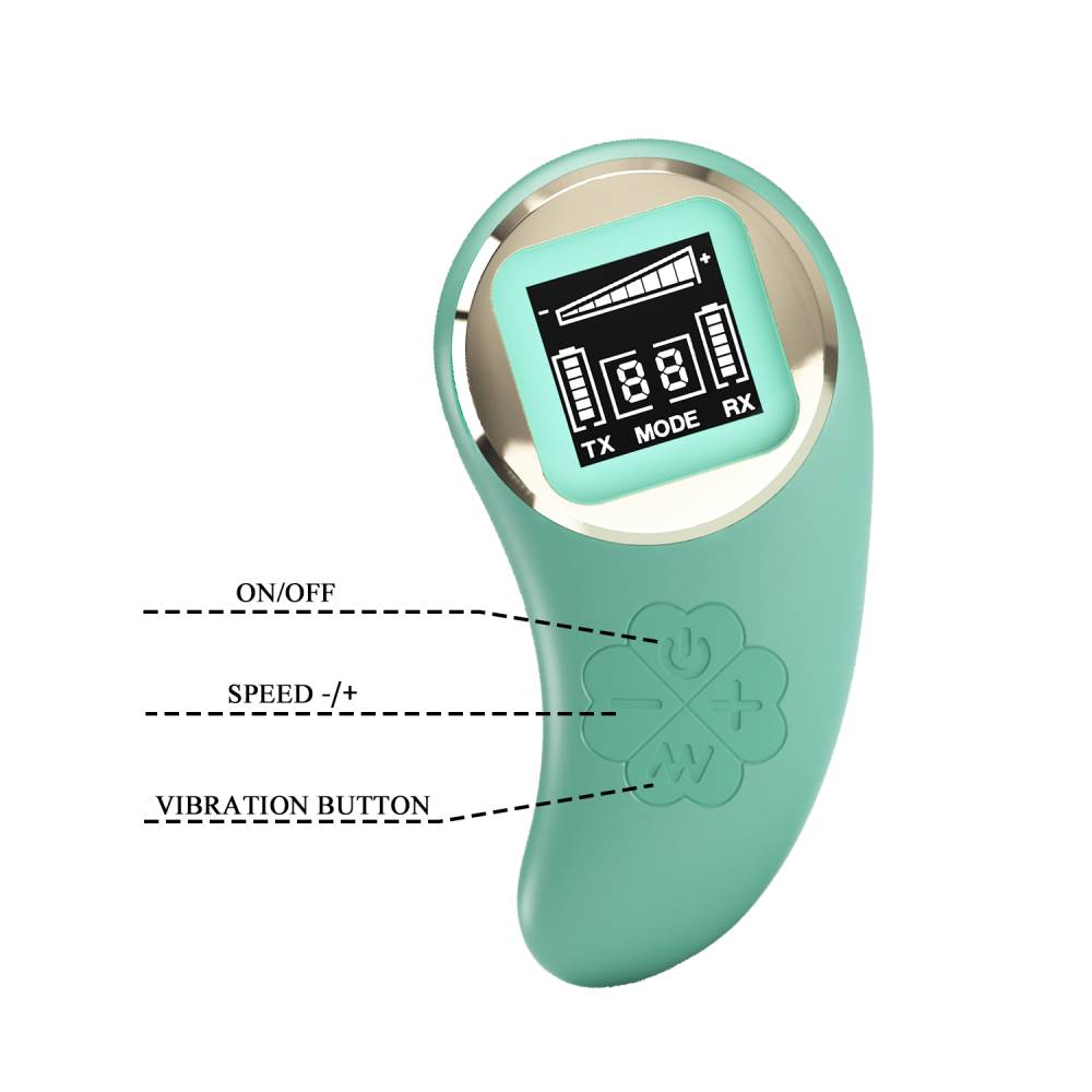Stavros The Great Vivian Remote Control 10 Functions Vibrating Love Egg Love Eggs and Kegel Exercisers