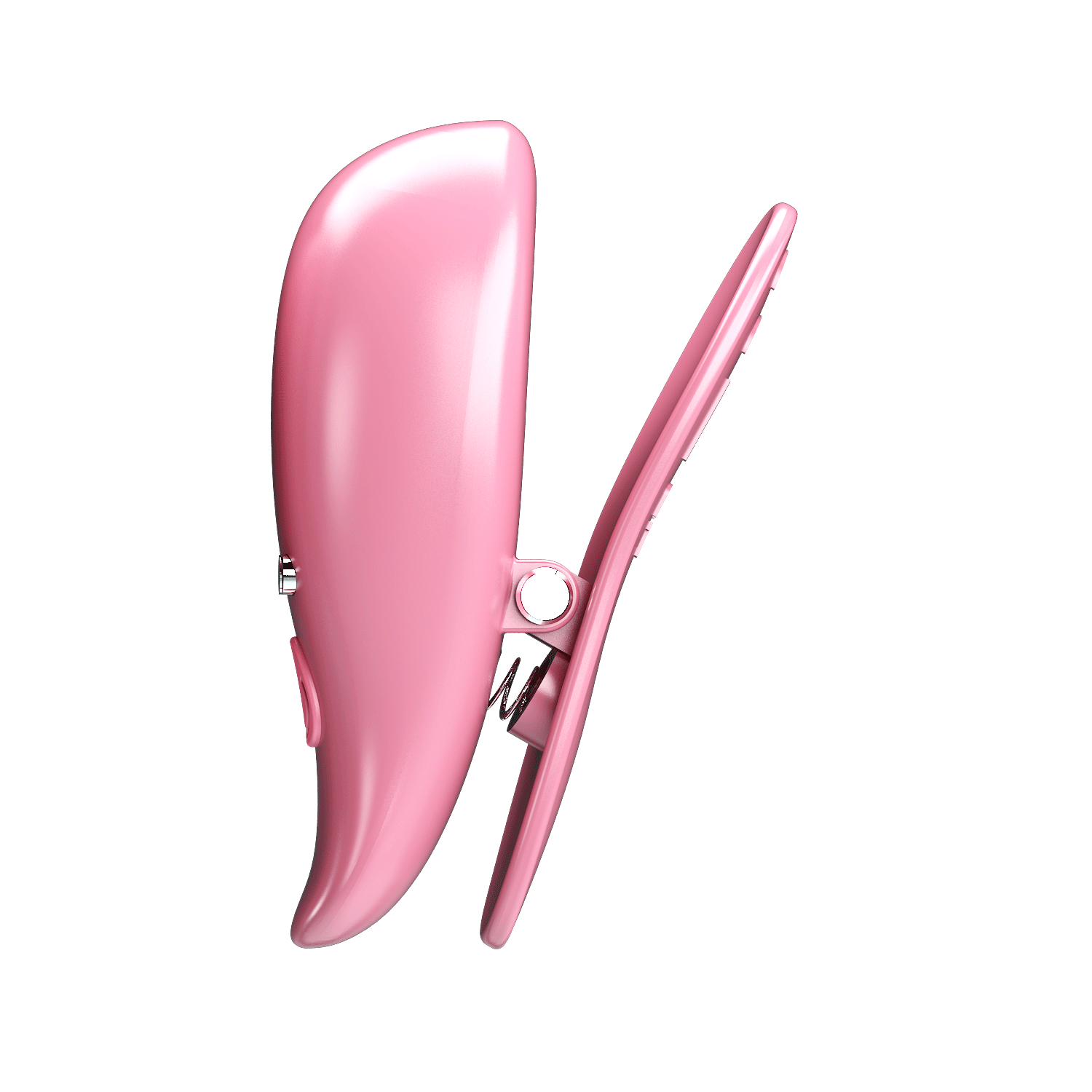 Pretty Love Leaf Vibrating Nipple Clamps Pink Nipple and Clit Clamps