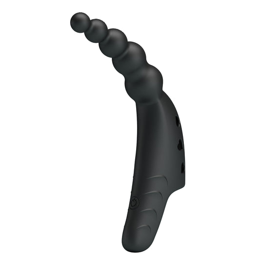 Baile Jordin Rechargeable Honey Finger Vibrator Black Finger and Tongue Vibrators