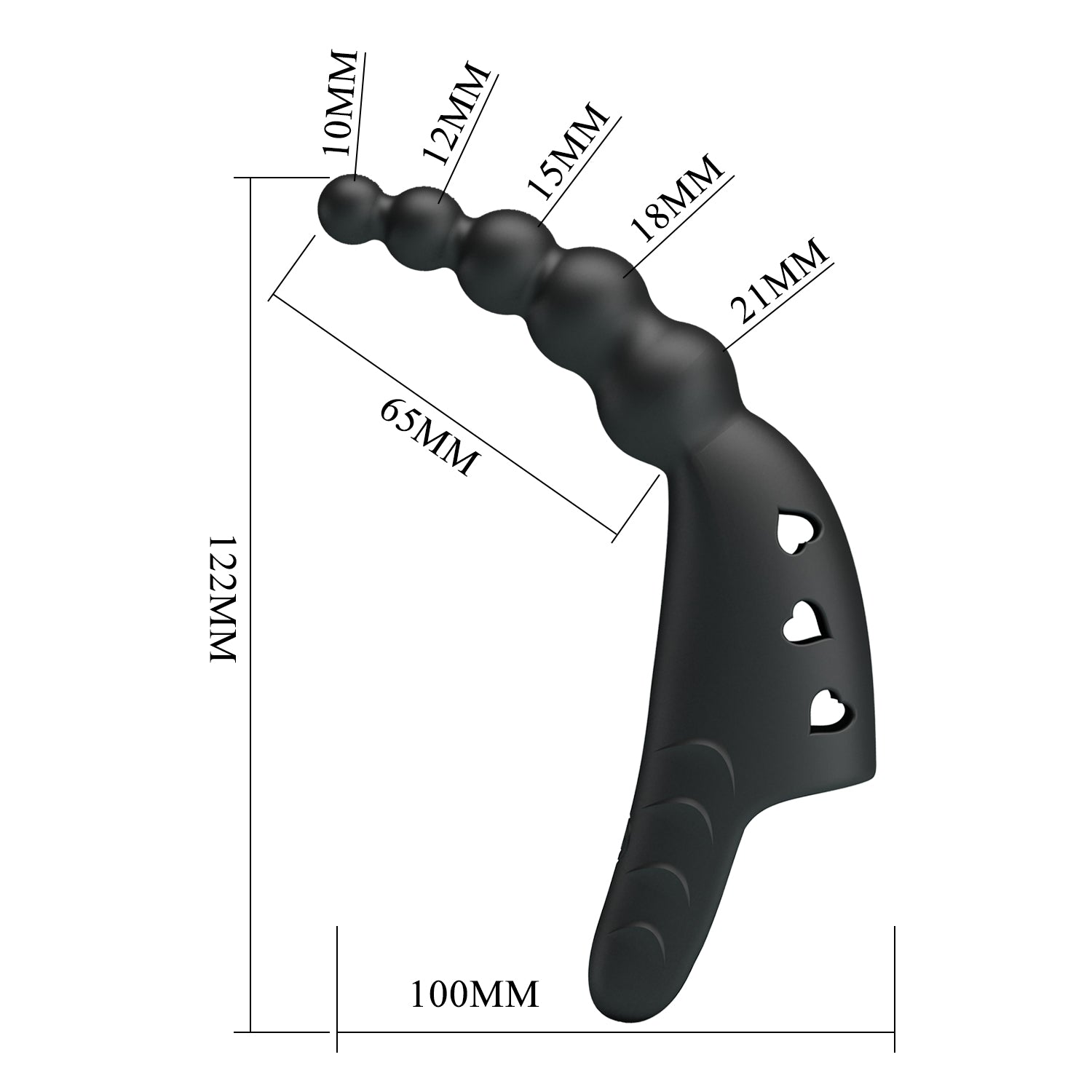 Baile Jordin Rechargeable Honey Finger Vibrator - Finger and Tongue Vibrators