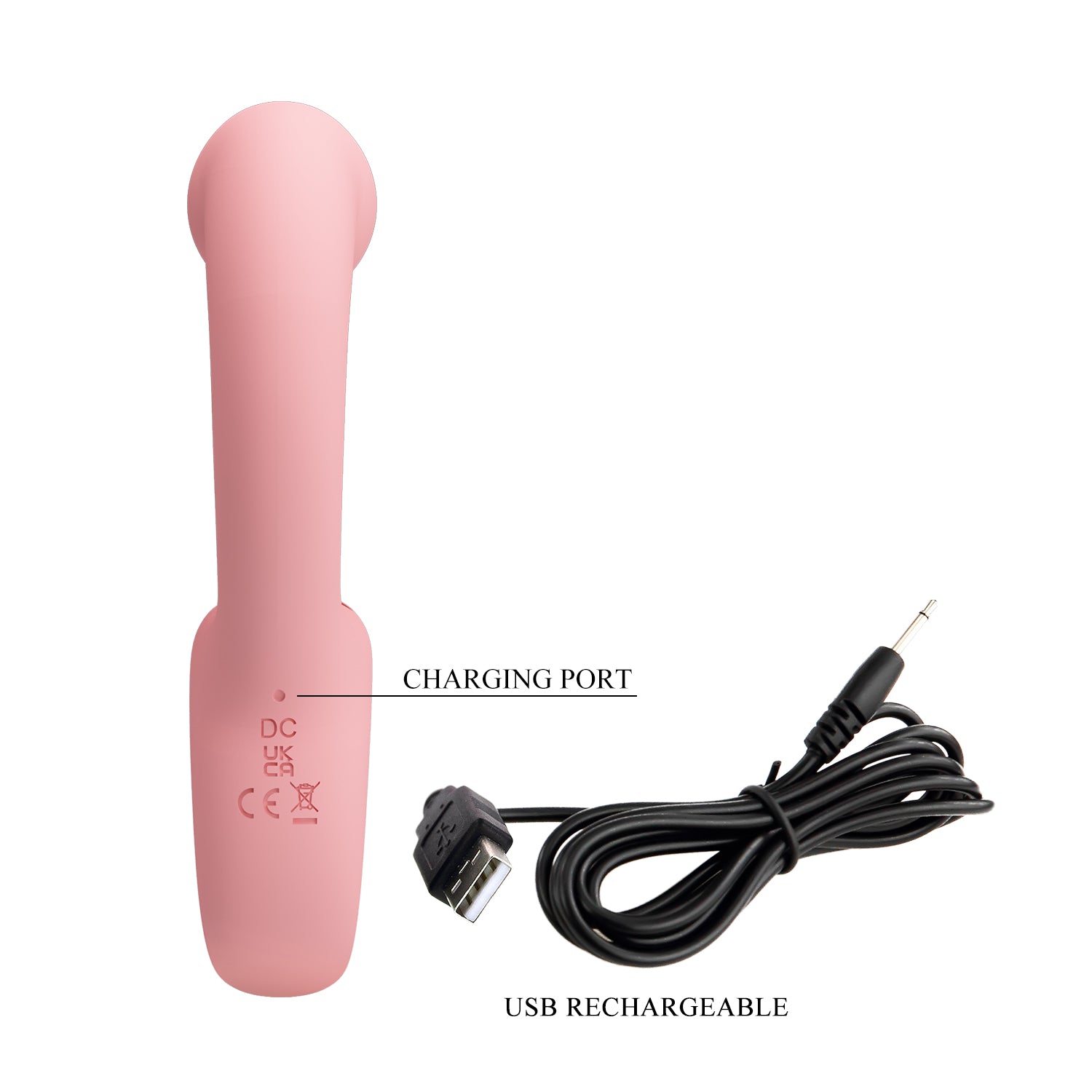 Baile Erynnyes Rechargeable Silicone G Spot Massager G-Spot Vibrators