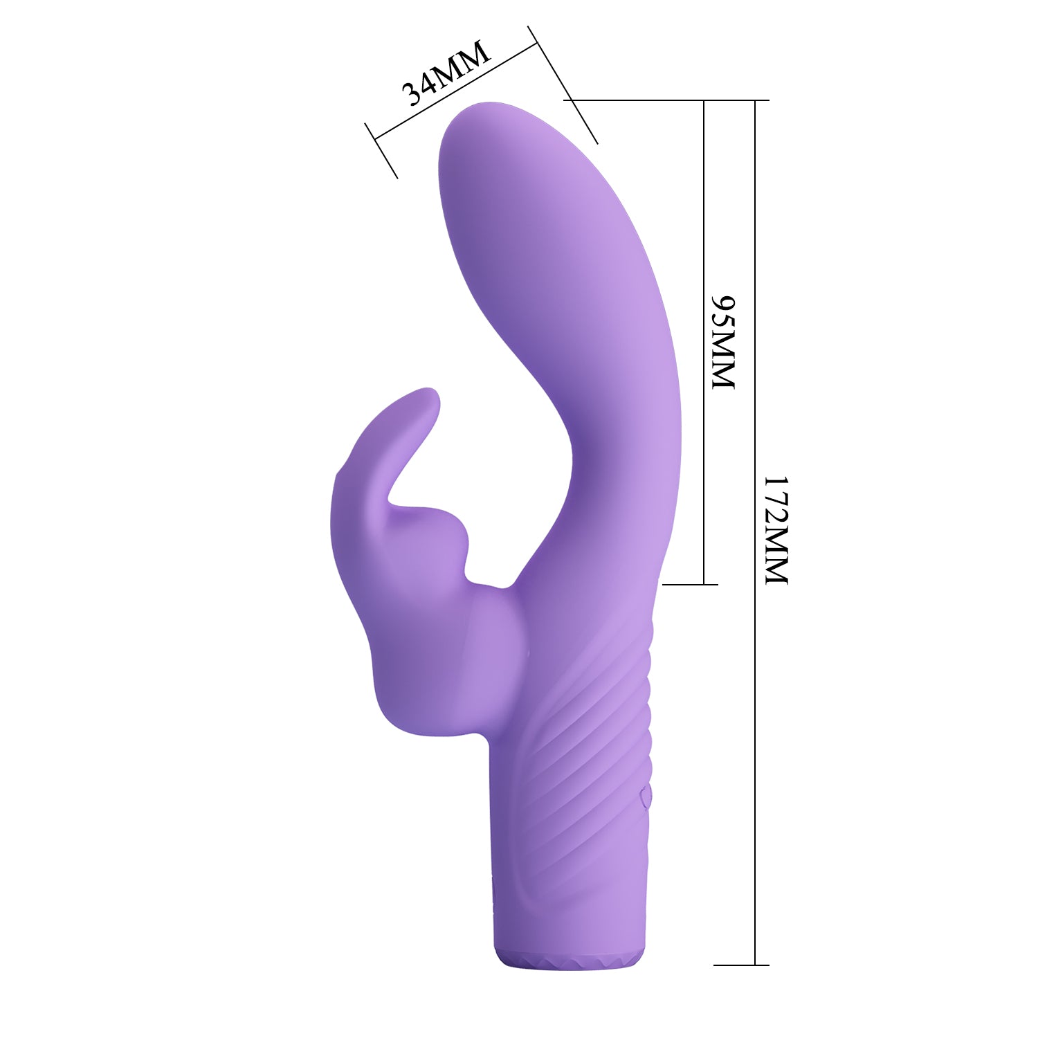 Baile Elivia Rabbit Ear Vibrating Rabbit Massager - Rabbit Vibrators