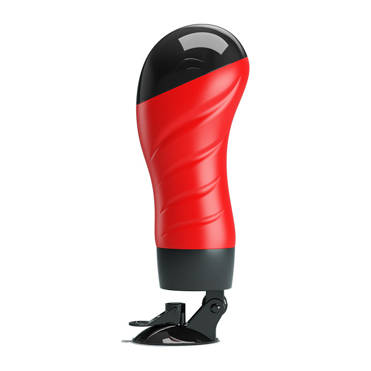 CRAZY BULL DELIA Suction Base Vibrating Vagina Stroker Masturbators and Strokers