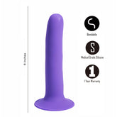 Maia MARIN 20.3 cm Flexible Silicone Dong Realistic Dildos