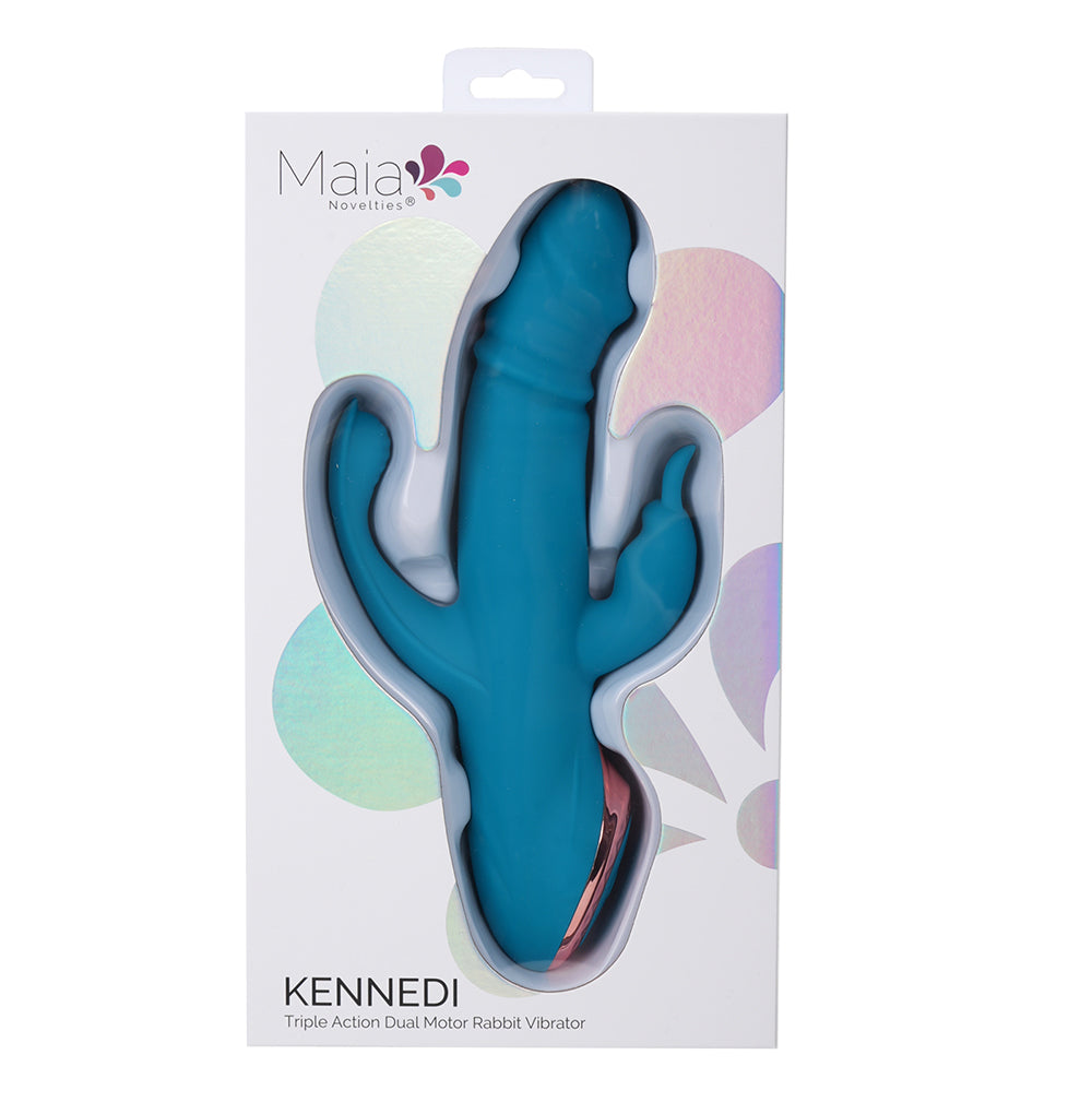 Maia KENNEDI Rechargeable Triple Stimulating Vibrator Rabbit Vibrators