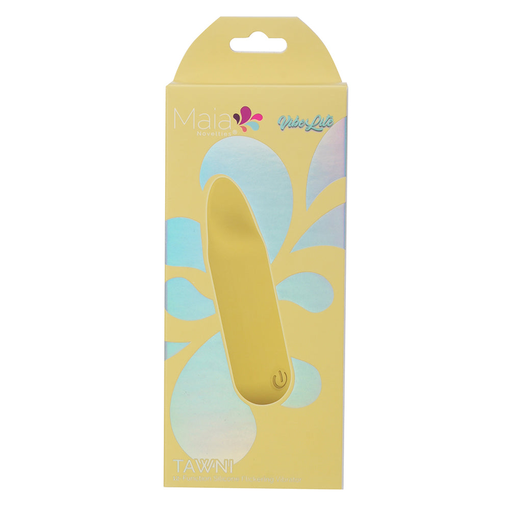 Maia TAWNI Rechargeable Bullet with Flickering Tip Bullet Vibrators