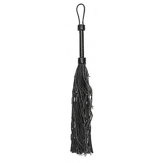Pain Leather Suede Barbed Wired Flogger