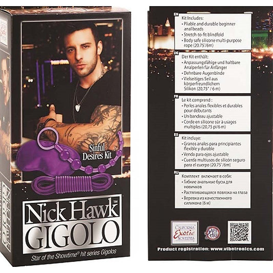Nick Hawk GIGOLO Sinful Desires Kit