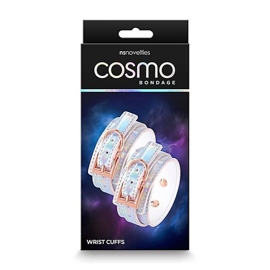 Cosmo's Enchanting Rainbow Bondage Cuffs - Elevate Your BDSM Experience - Cuffs and Restraints