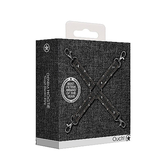 OUCH! Denim Hogtie - Black