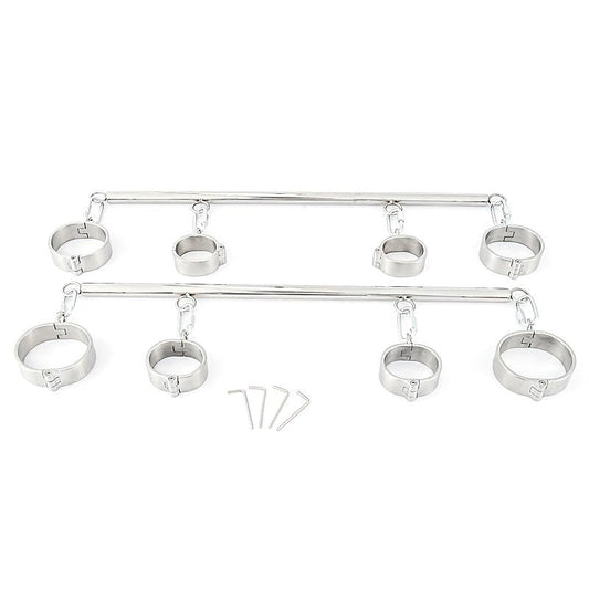 Unisex Heavy Duty Stainless Steel Wrist-Ankle Spreader