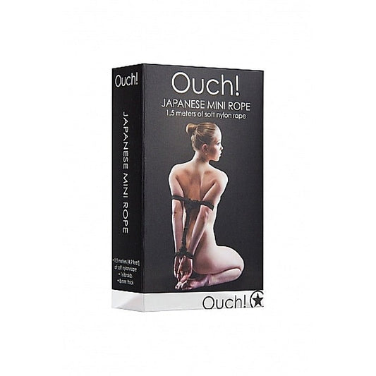 Ouch! Japanese Mini Rope 1.5m Black