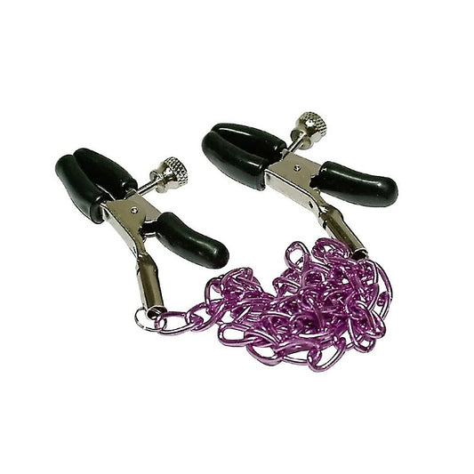 Metal Nipple Chain by Seven Creations - Nipple and Clit Clamps
