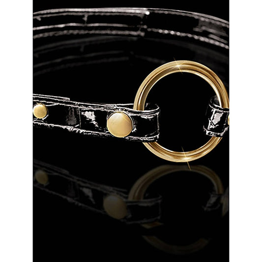 Pipedream Fetish Fantasy Gold O-Ring Bondage Gag - Bondage Gags and Bits