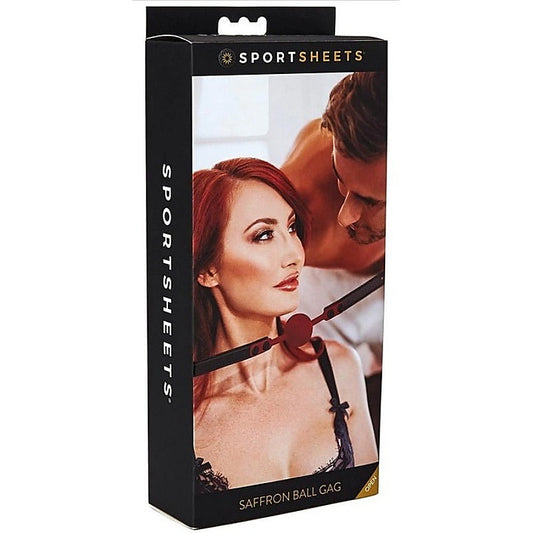 Sportsheets Saffron Ball Gag - Bondage Gags and Bits