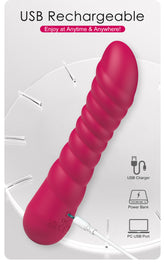 Party Up JAYLEI USB Rechargeable G-Spot Vibrator Pink G-Spot Vibrators