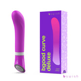 B Swish Bgood Curve Deluxe Multi Function G Spot Vibrator Violet G-Spot Vibrators