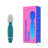 B Swish Bthrilled Classic Vibrating Body Wand Massager Jade Body Wands