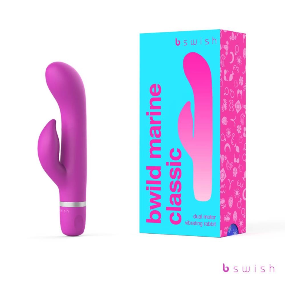 Bswish Bwild Classic Marine 15.2 cm Vibrating Rabbit Massager Rabbit Vibrators