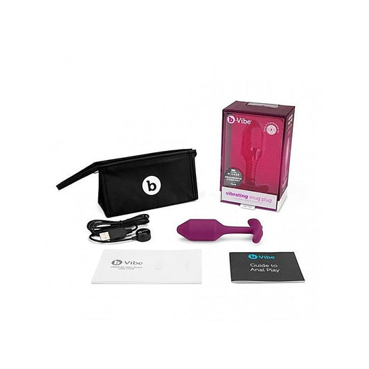 b-Vibe Vibrating Snug Plug Medium