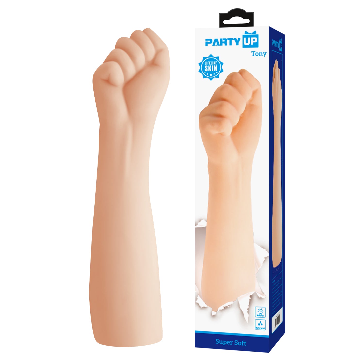 Party Up TONY Fisting Waterproof Hand Dildo Realistic Dildos