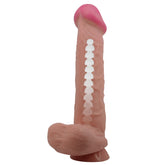 Pretty Love Bergrisi 10.2 Inch Realistic Looking Dildo Tan Realistic Dildos