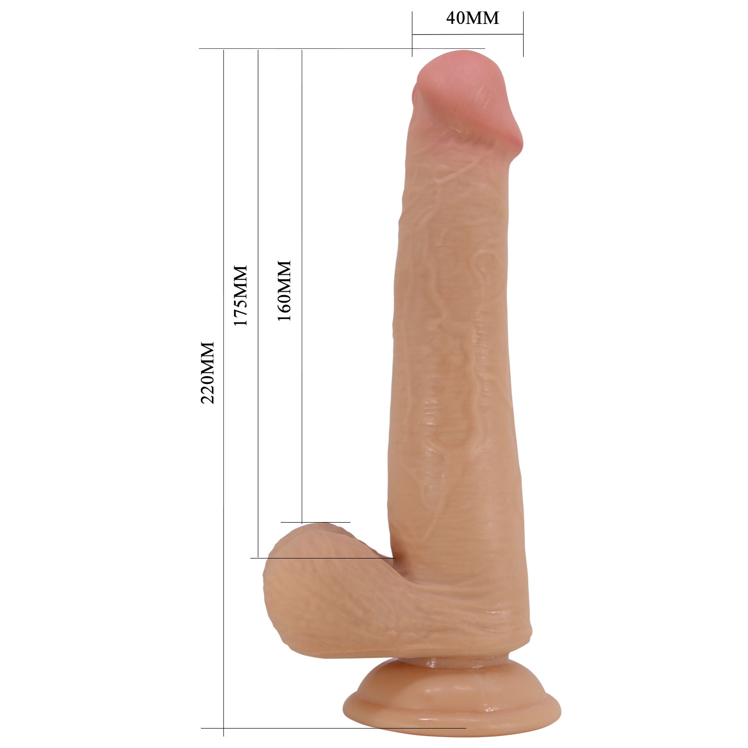 Party Up TIM Slide Skin Flexible Realistic Dong Realistic Dildos
