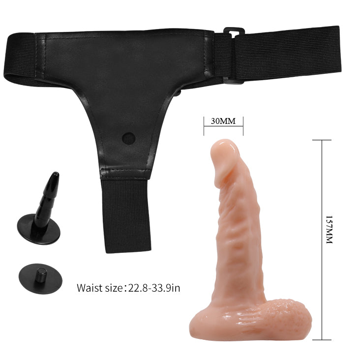 Baile Strap On Realistic Cock and Dildo With Harness - Strap On Sextoys