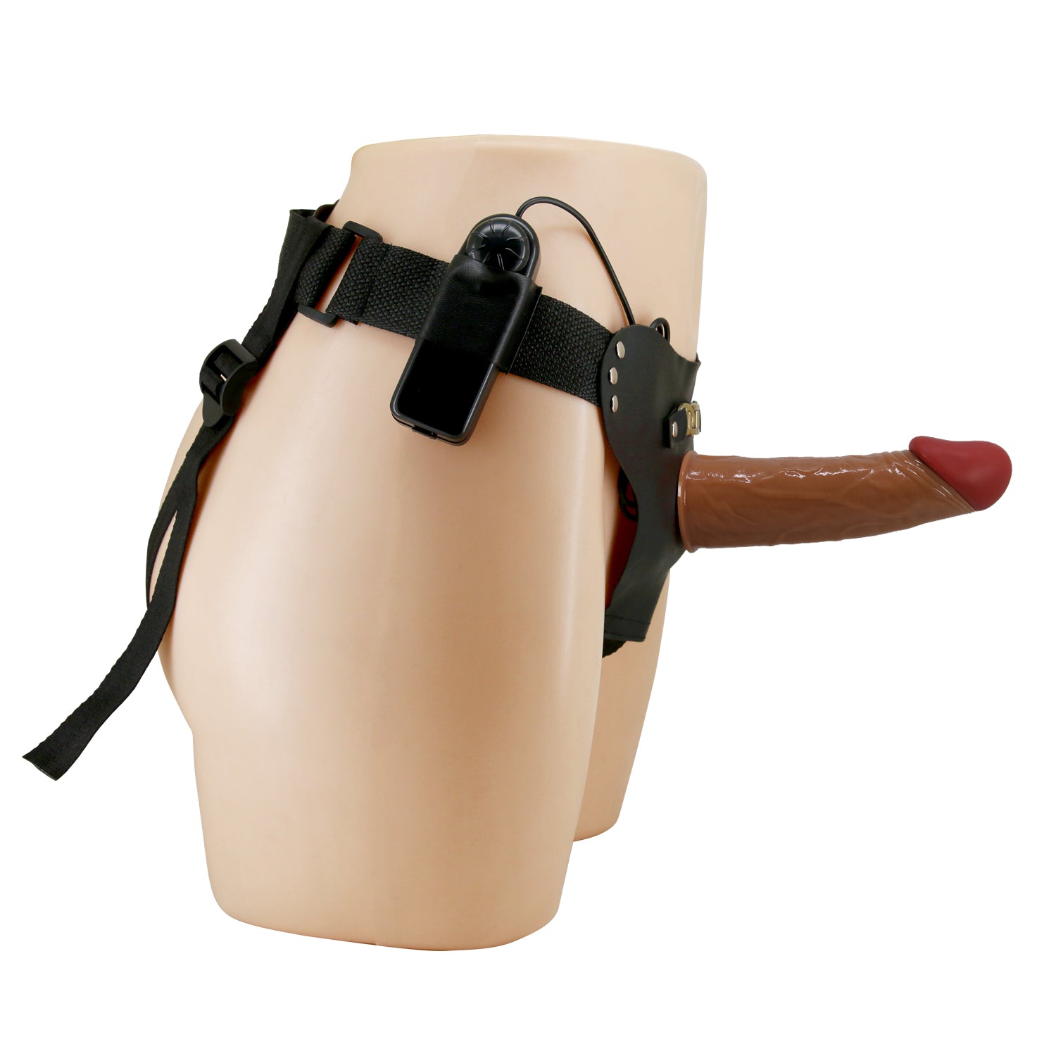 Party Up NELSON Vibrating Hollow Strap-On Strap On Sextoys