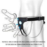 Party Up NICK Adjustable Strap-On Harness Black Strap On Sextoys