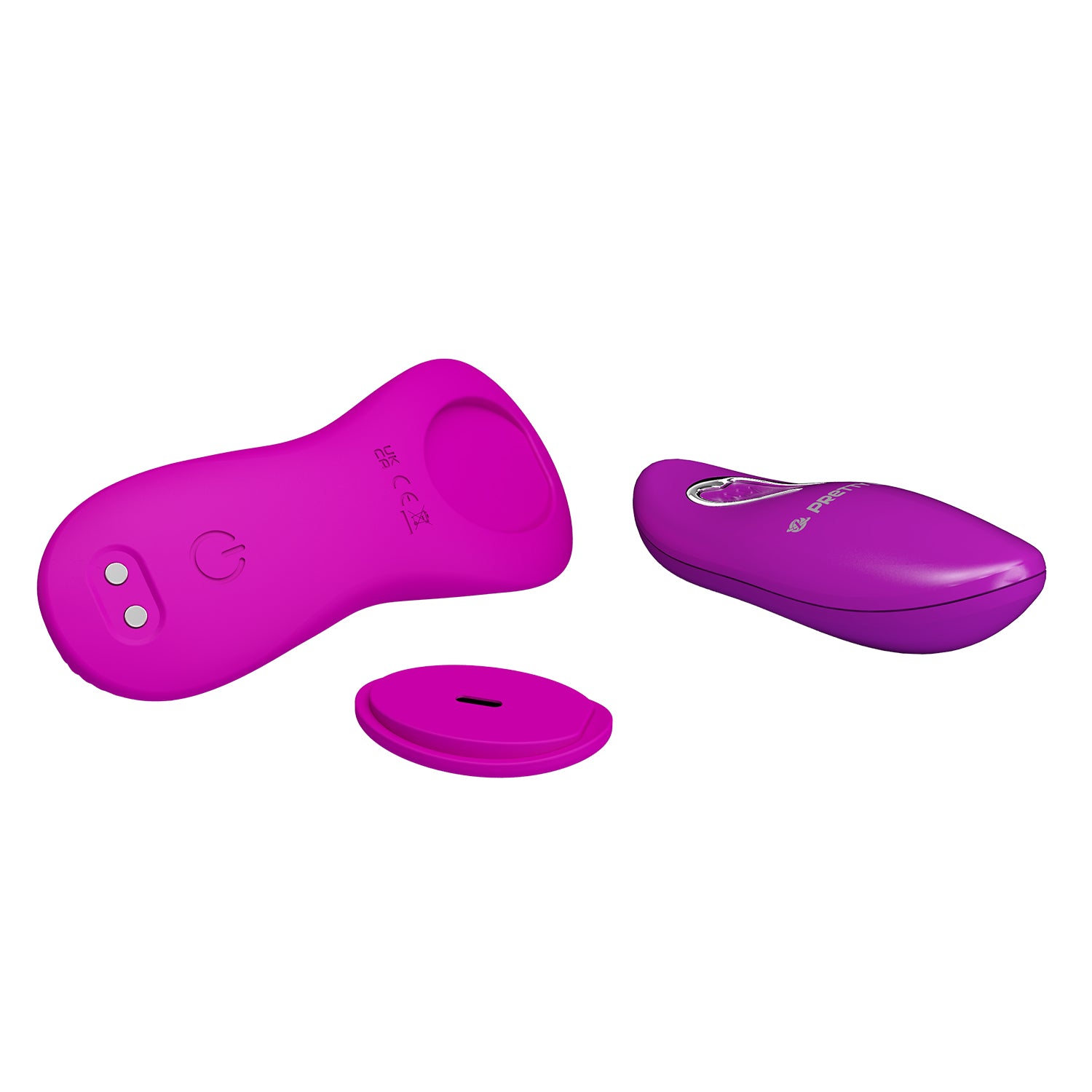 Pretty Love Rechargeable Romario Panty Vibrator Purple Remote Control Vibrators