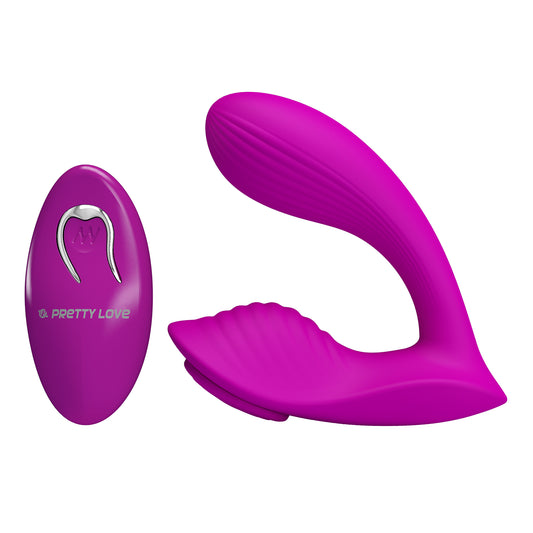 Pretty Love Rechargeable Zico Panty Vibrator Purple - Remote Control Vibrators