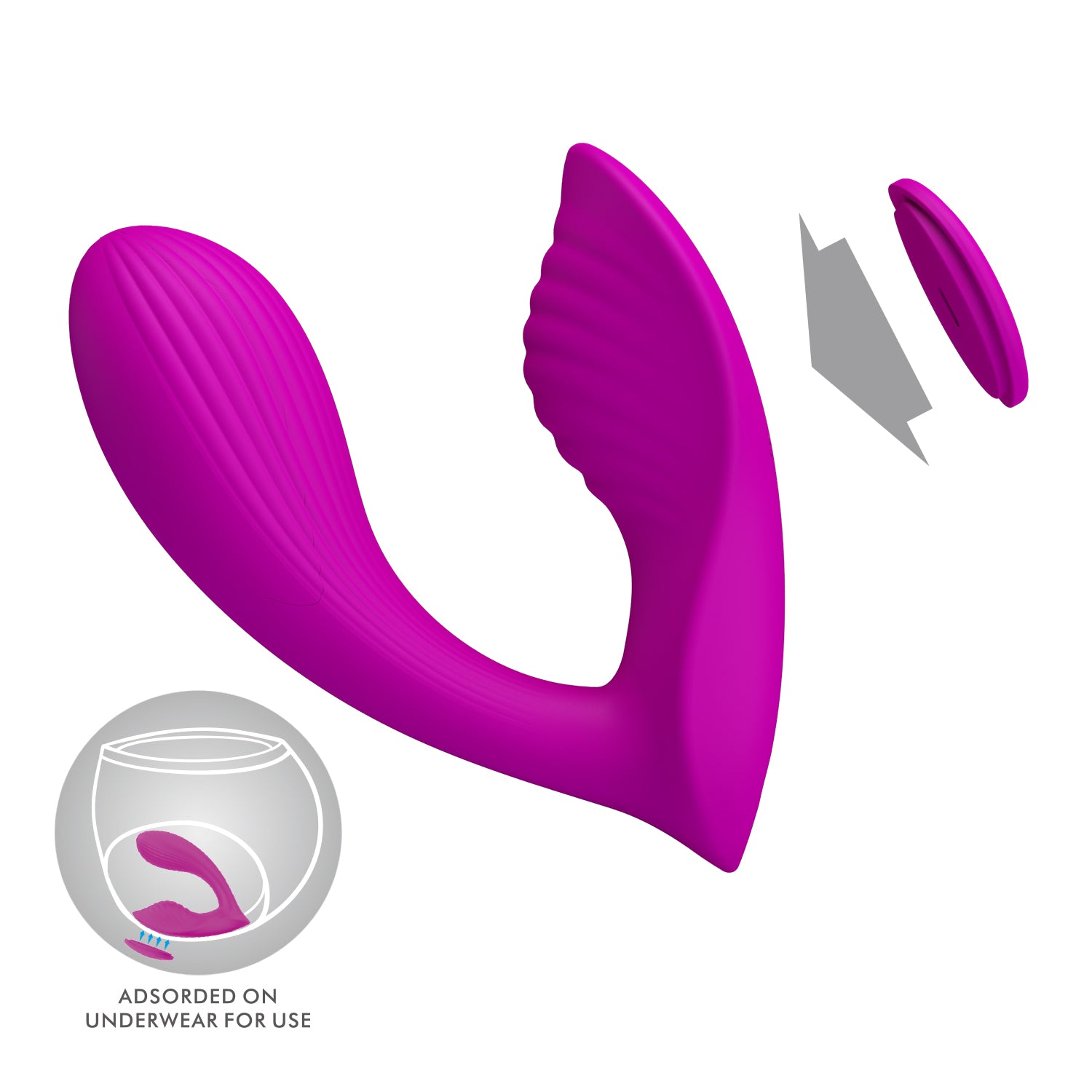 Pretty Love Rechargeable Zico Panty Vibrator Purple Remote Control Vibrators