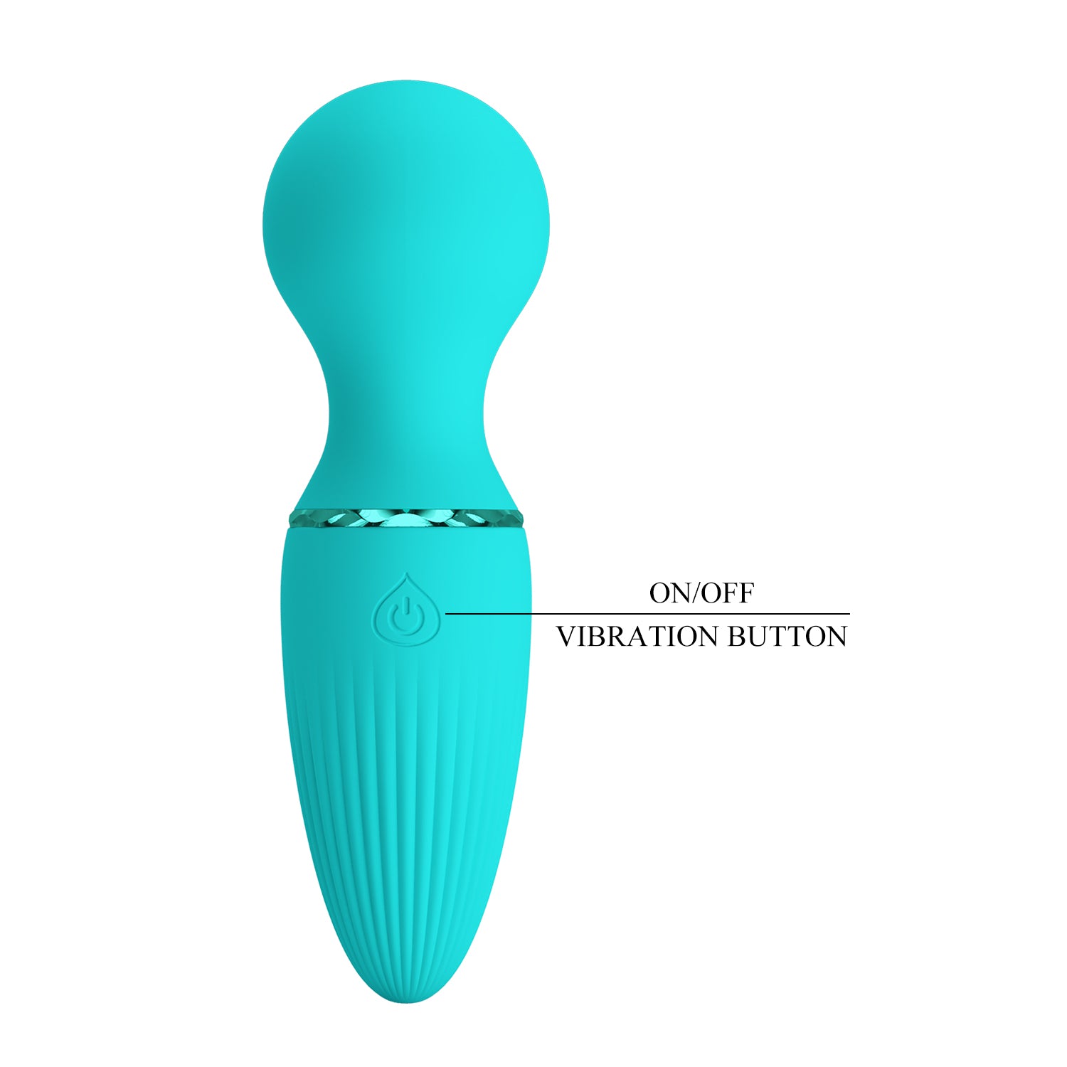 Pretty Love Dwayne Little Cute Mini Body Wand Massager Body Wands