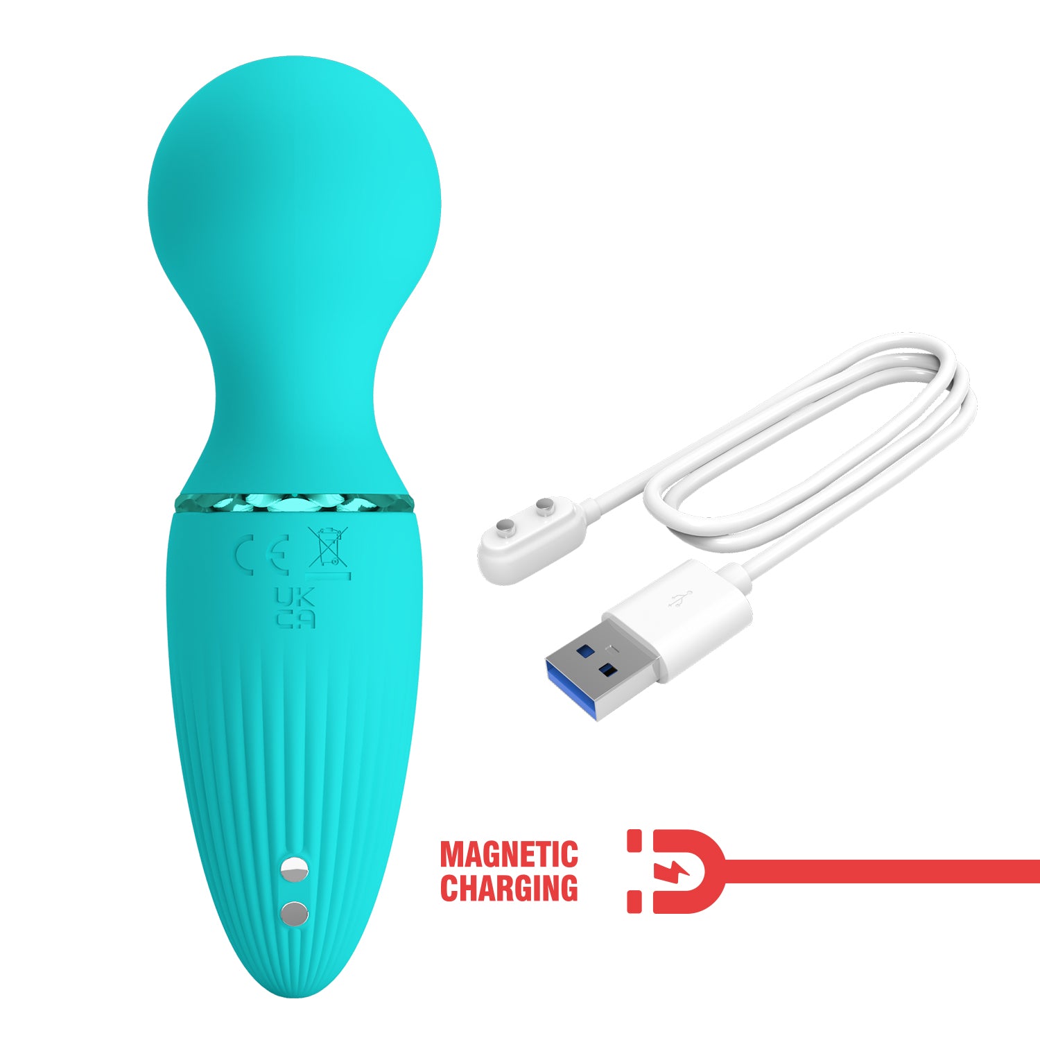 Pretty Love Dwayne Little Cute Mini Body Wand Massager Body Wands