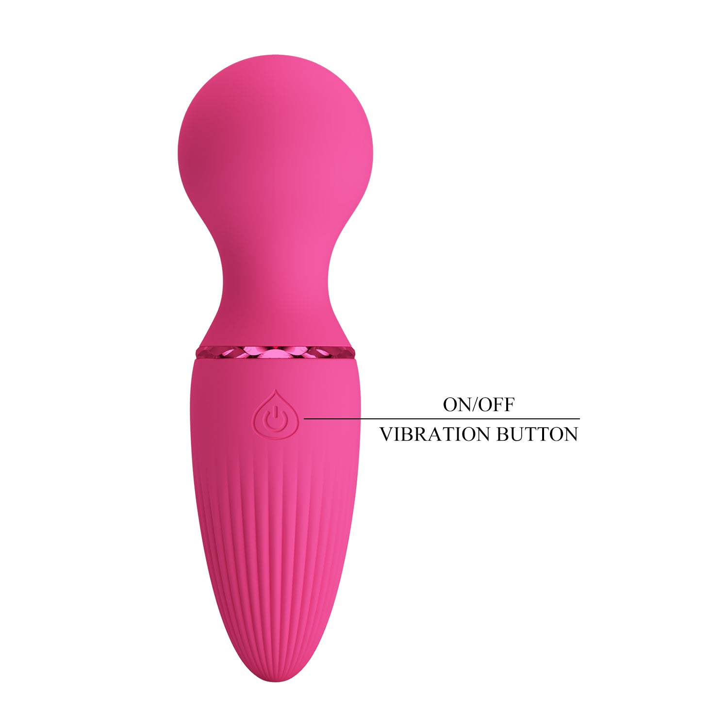 Pretty Love Dwayne Little Cute Mini Body Wand Massager Body Wands